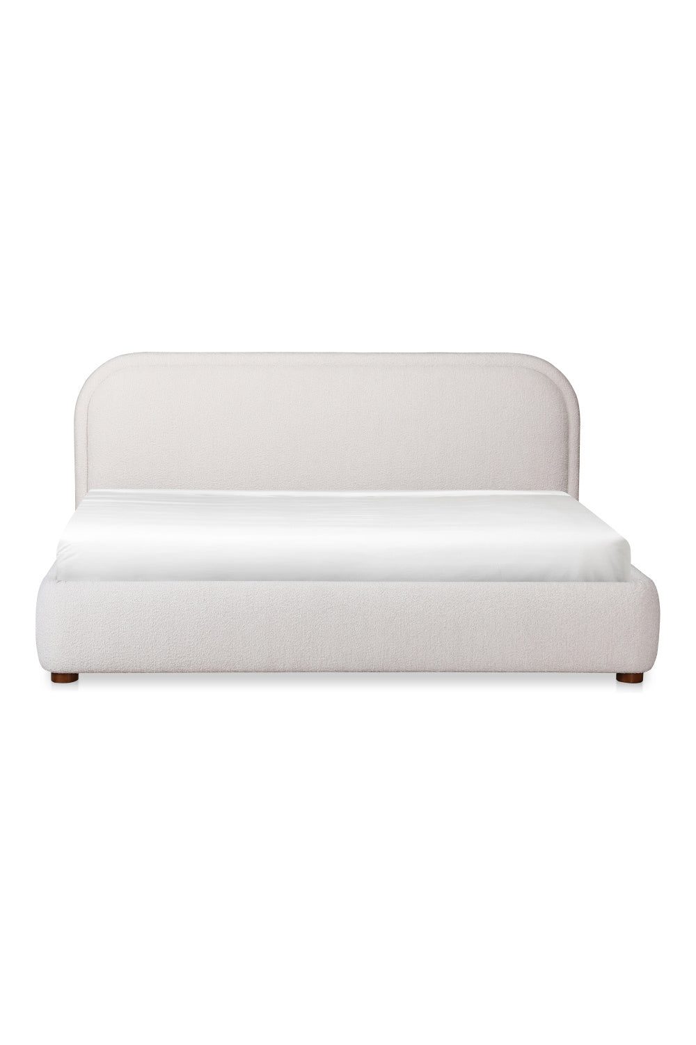   Modern European furniture - Cream Velvet King Bed - www.oroa.com | Oroa.com