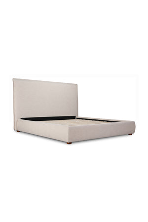   Modern European furniture - Beige Linen Blend Bed - www.oroa.com | Oroa.com