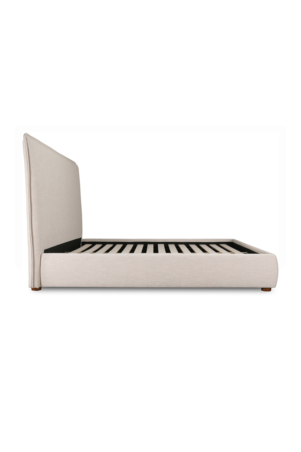   Modern European furniture - Beige Linen Blend Bed - www.oroa.com | Oroa.com