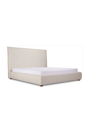   Modern European furniture - Beige Linen Blend Bed - www.oroa.com | Oroa.com