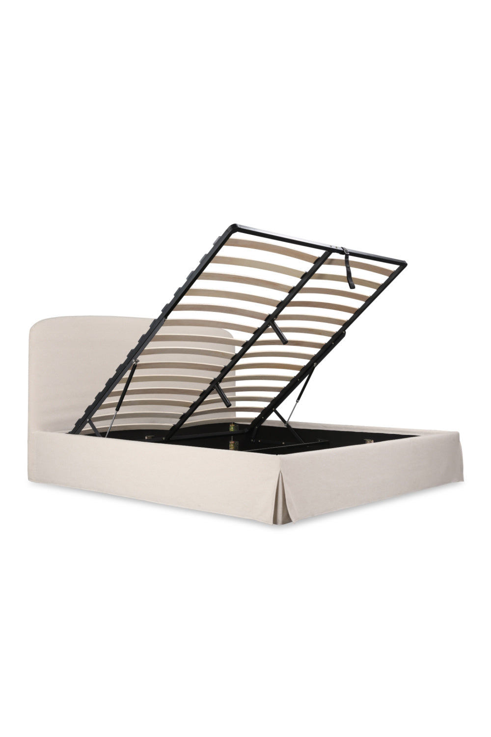   Modern European furniture - Cream Storage Bed - www.oroa.com | Oroa.com