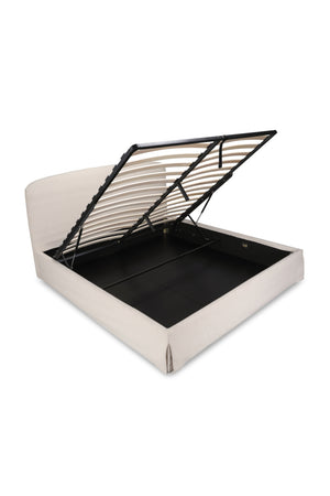   Modern European furniture - Cream Storage Bed - www.oroa.com | Oroa.com