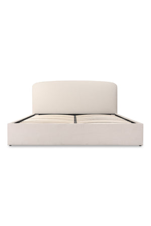   Modern European furniture - Cream Storage Bed - www.oroa.com | Oroa.com