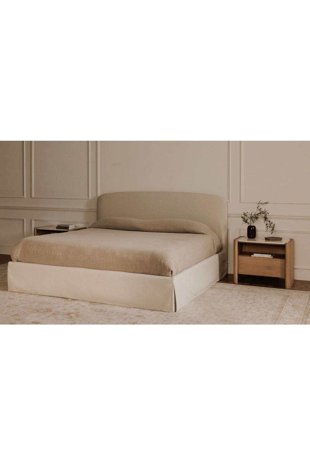   Modern European furniture - Cream Storage Bed - www.oroa.com | Oroa.com