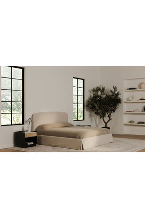   Modern European furniture - Cream Storage Bed - www.oroa.com | Oroa.com