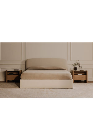   Modern European furniture - Cream Storage Bed - www.oroa.com | Oroa.com
