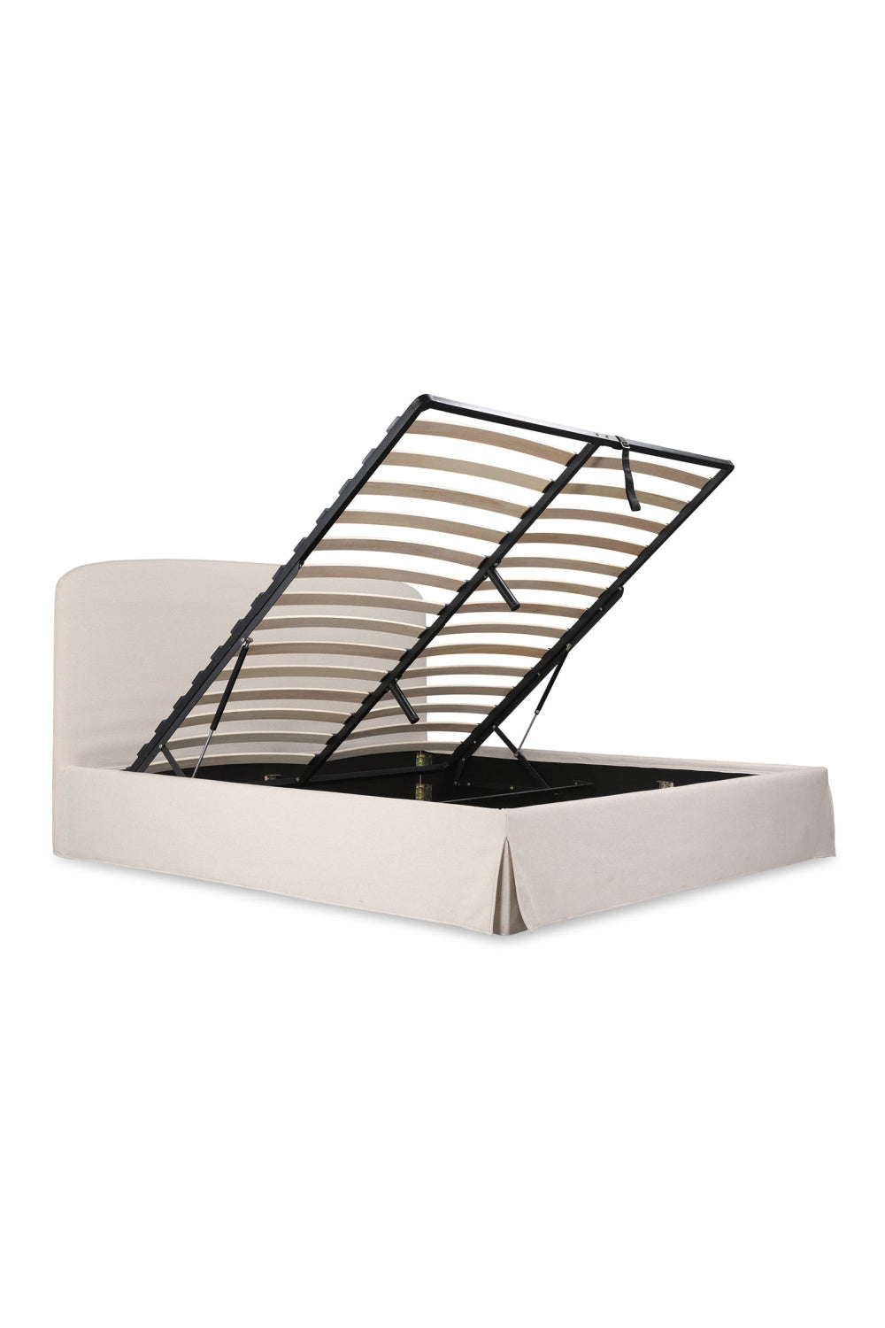   Modern European furniture - Cream Storage Bed - www.oroa.com | Oroa.com