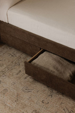   Modern European furniture - Upholstered Storage Bed - www.oroa.com | Oroa.com