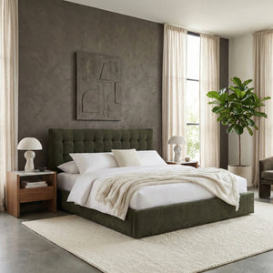   Modern European furniture - Tufted Storage Bed - www.oroa.com | Oroa.com