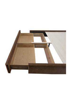   Modern European furniture - Piped Detail Storage Bed - www.oroa.com | Oroa.com