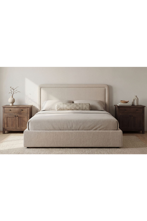   Modern European furniture - Piped Detail Storage Bed - www.oroa.com | Oroa.com