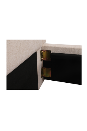   Modern European furniture - Piped Detail Storage Bed - www.oroa.com | Oroa.com
