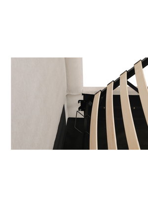   Modern European furniture - Wingback Framed Storage Bed - www.oroa.com | Oroa.com