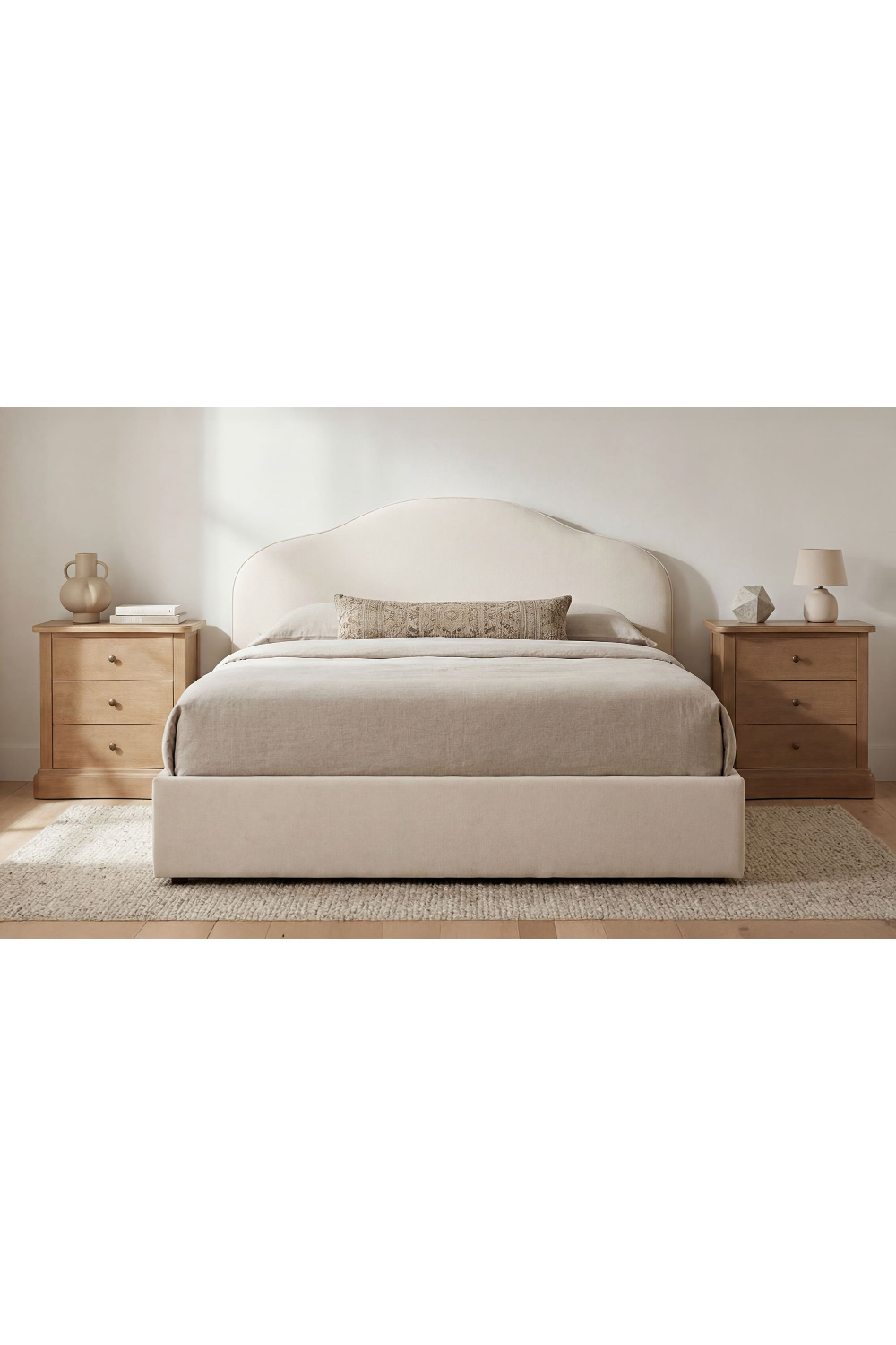   Modern European furniture - Arched Headboard Storage Bed - www.oroa.com | Oroa.com