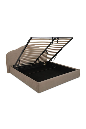   Modern European furniture - Arched Headboard Storage Bed - www.oroa.com | Oroa.com