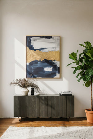   Modern European furniture - Dark Mango Wood 4-Door Sideboard - www.oroa.com | Oroa.com