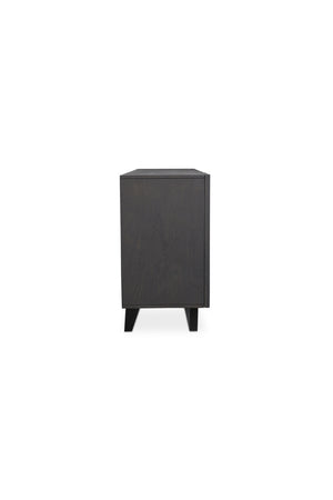   Modern European furniture - Dark Mango Wood 4-Door Sideboard - www.oroa.com | Oroa.com