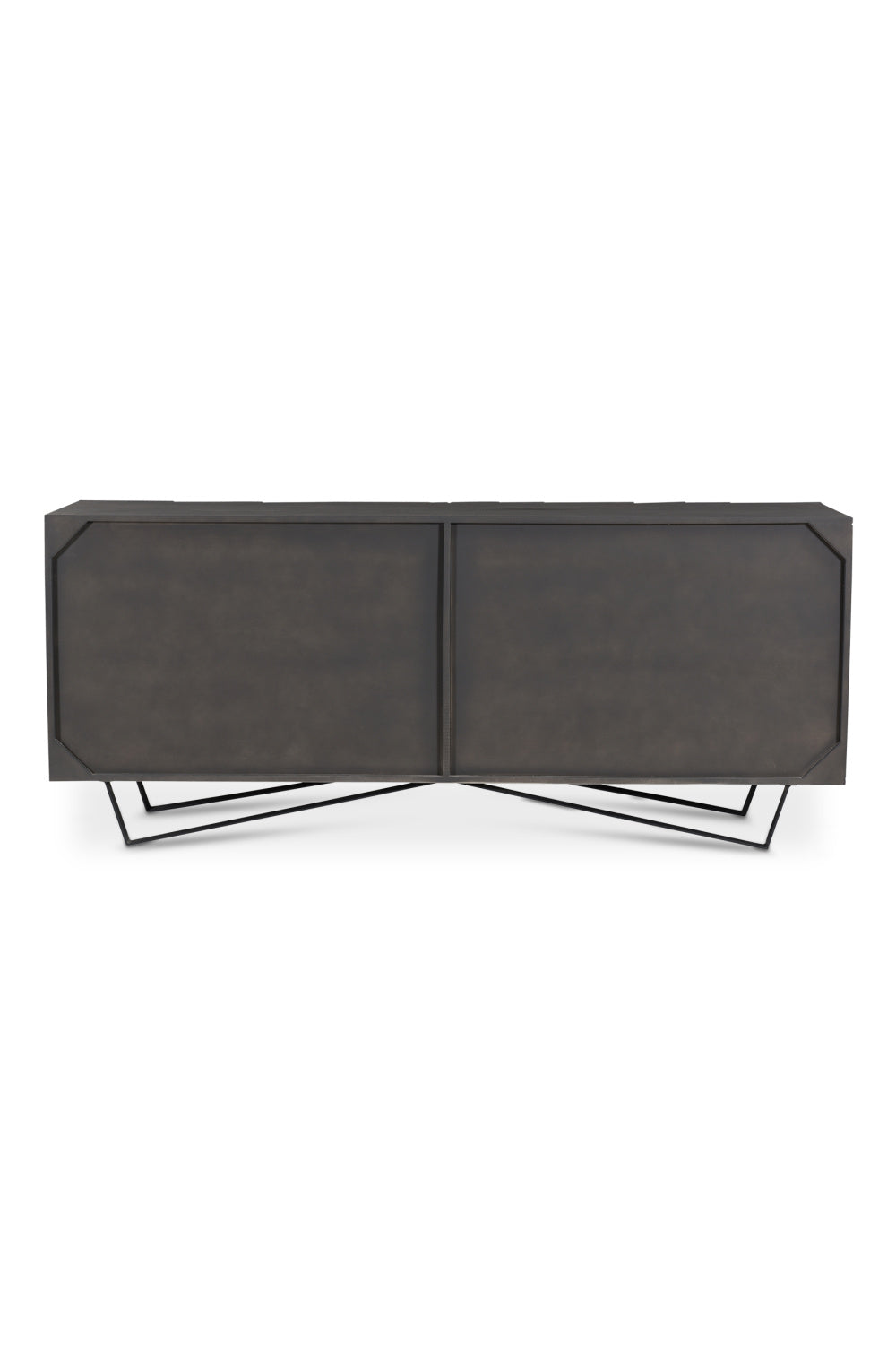   Modern European furniture - Dark Mango Wood 4-Door Sideboard - www.oroa.com | Oroa.com