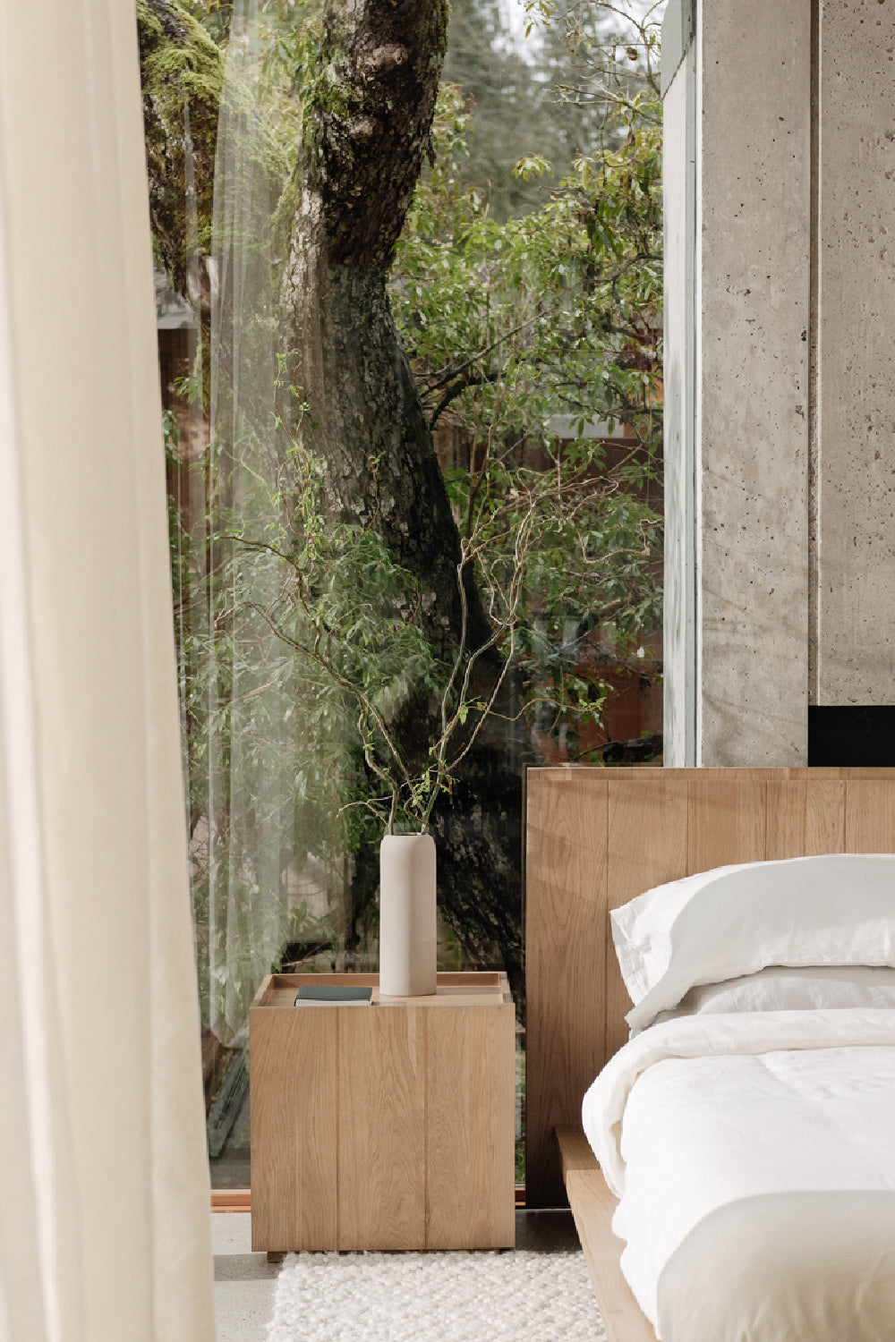   Modern European furniture - Natural Oak Nightstand - www.oroa.com | Oroa.com