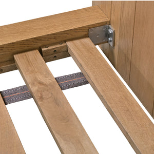   Modern European furniture - Solid Oak Wood Bed - www.oroa.com | Oroa.com