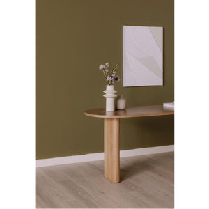   Modern European furniture - Natural Oak 3-Open Shelf Desk - www.oroa.com | Oroa.com