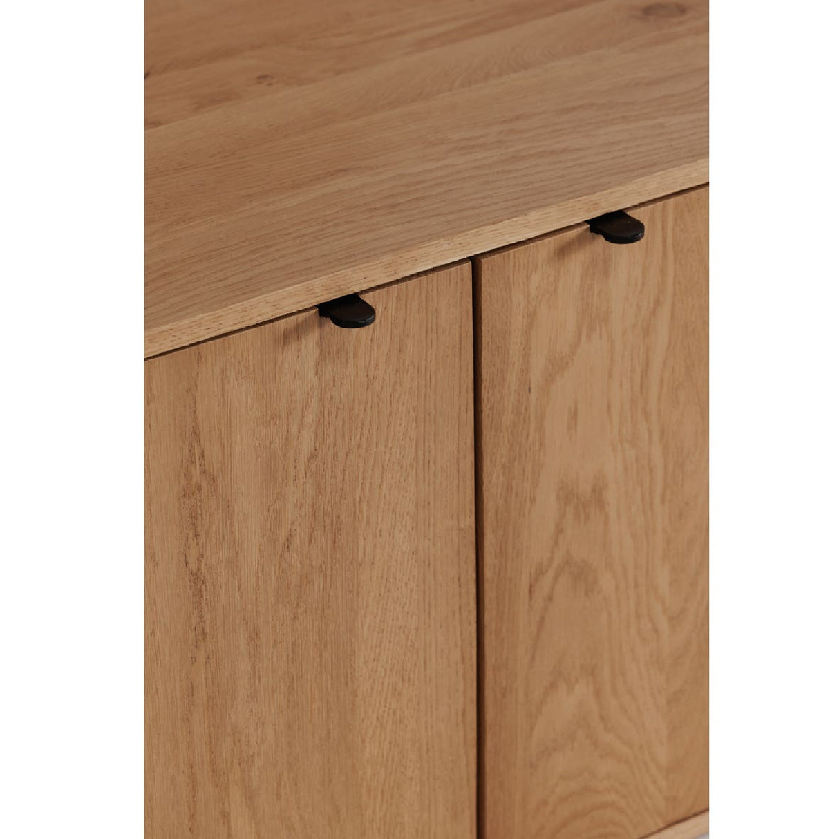   Modern European furniture - Natural Oak 3-Door Media Bench - www.oroa.com | Oroa.com