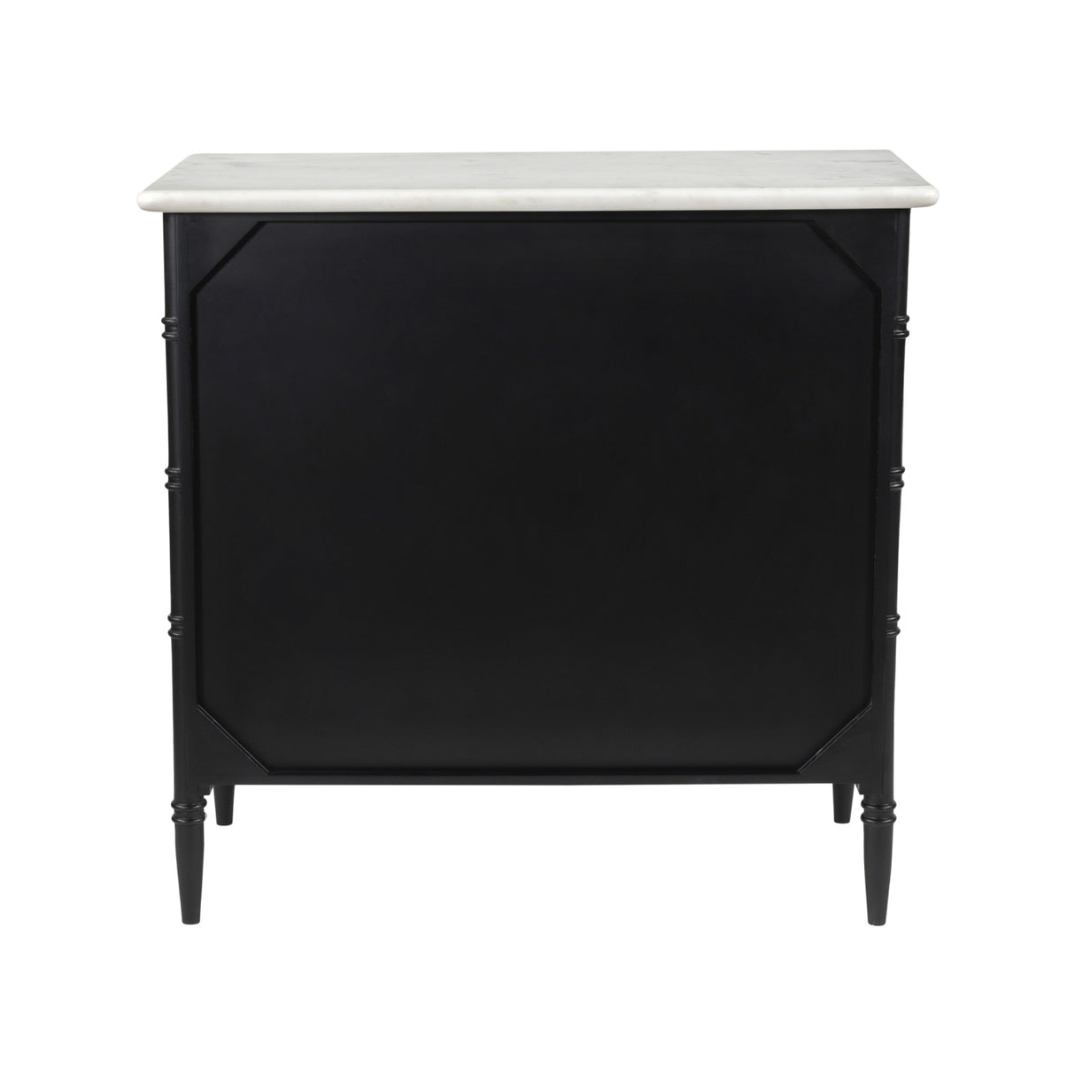   Modern European furniture - Black 5-Drawer Chest - www.oroa.com | Oroa.com
