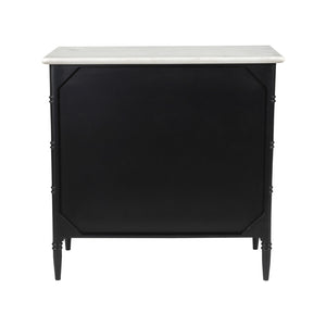   Modern European furniture - Black 5-Drawer Chest - www.oroa.com | Oroa.com