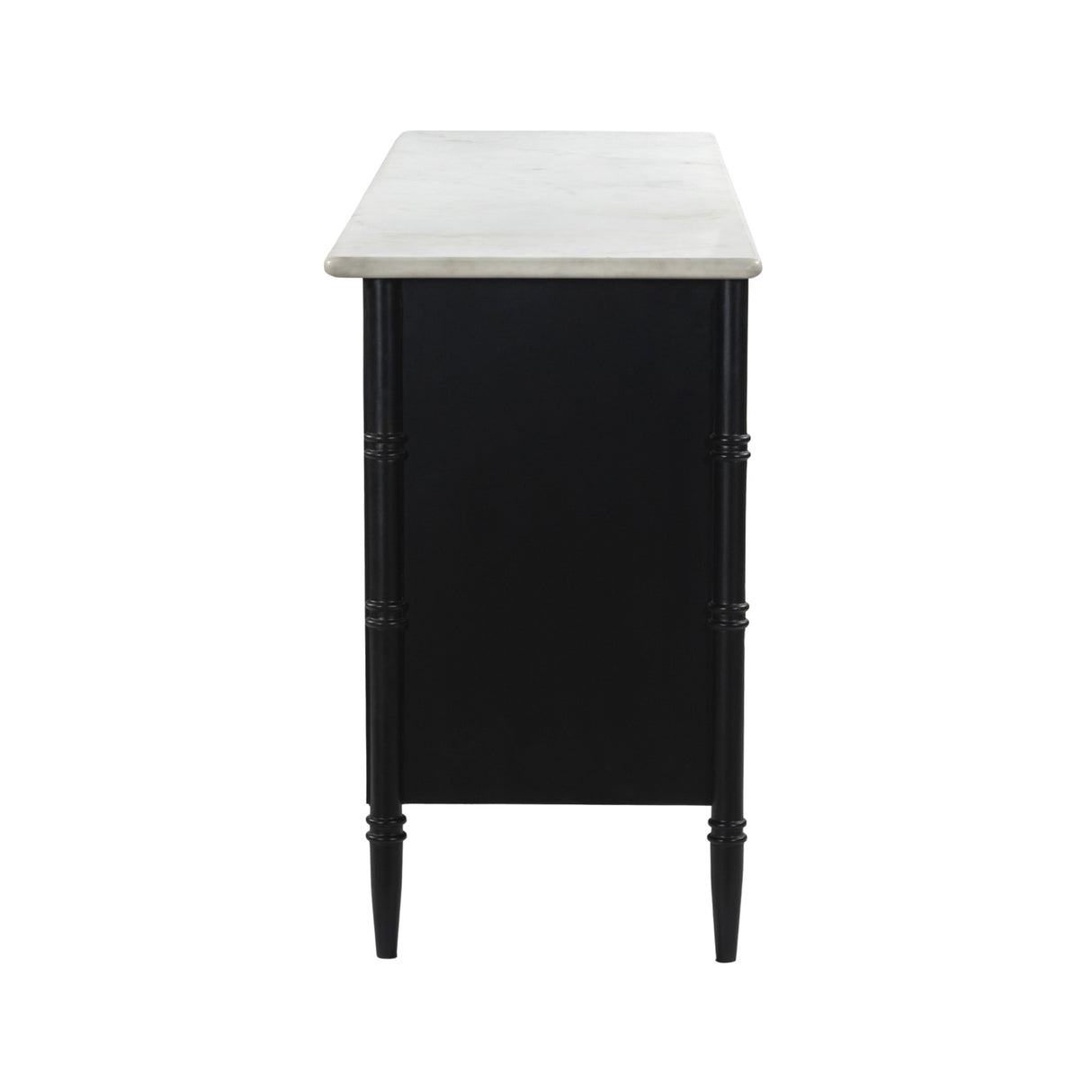   Modern European furniture - Black 6-Drawer Chest - www.oroa.com | Oroa.com