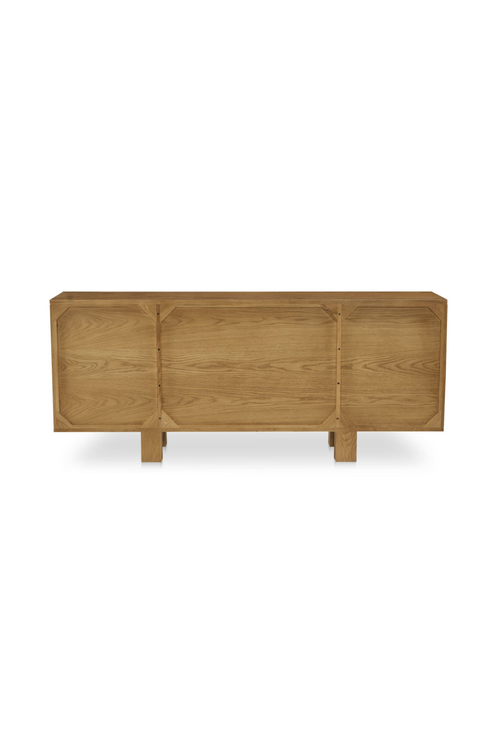   Modern European furniture - Japandi Oak 4-Door Sideboard - www.oroa.com | Oroa.com