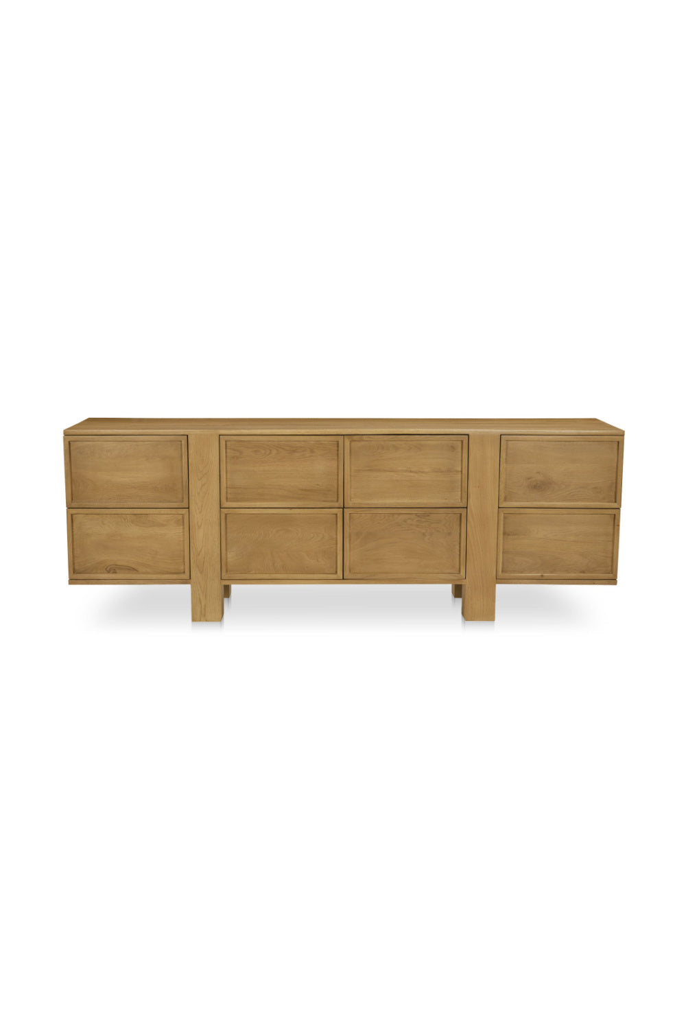   Modern European furniture - Japandi Oak 8-Drawer Dresser - www.oroa.com | Oroa.com