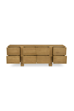   Modern European furniture - Japandi Oak 8-Drawer Dresser - www.oroa.com | Oroa.com