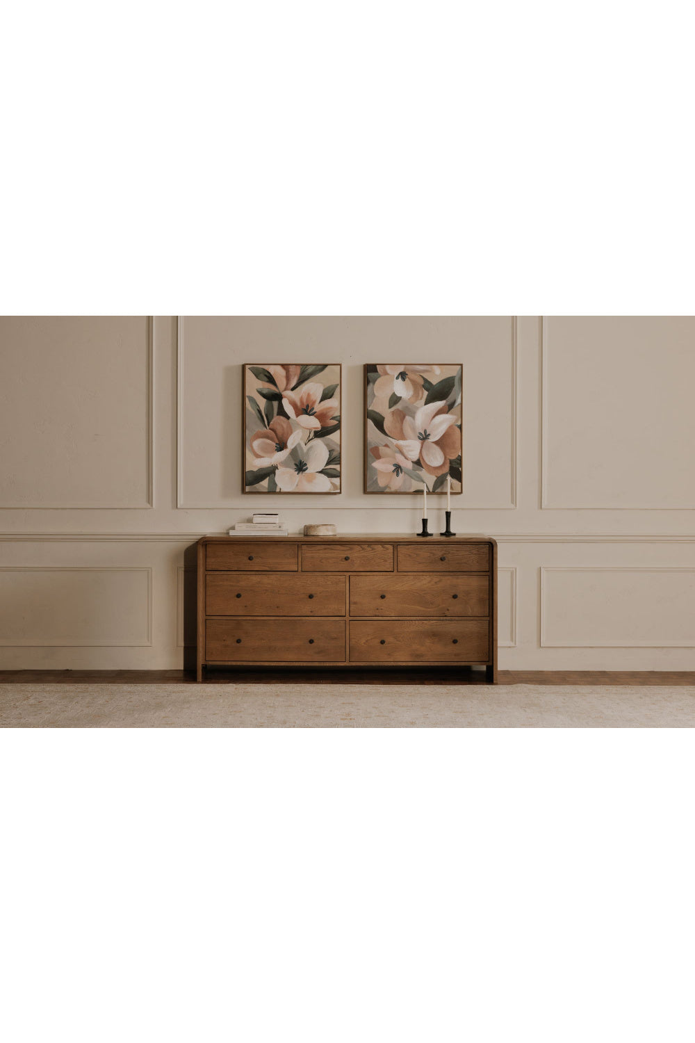   Modern European furniture - Solid Oak 7-Drawer Dresser - www.oroa.com | Oroa.com