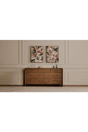   Modern European furniture - Solid Oak 7-Drawer Dresser - www.oroa.com | Oroa.com