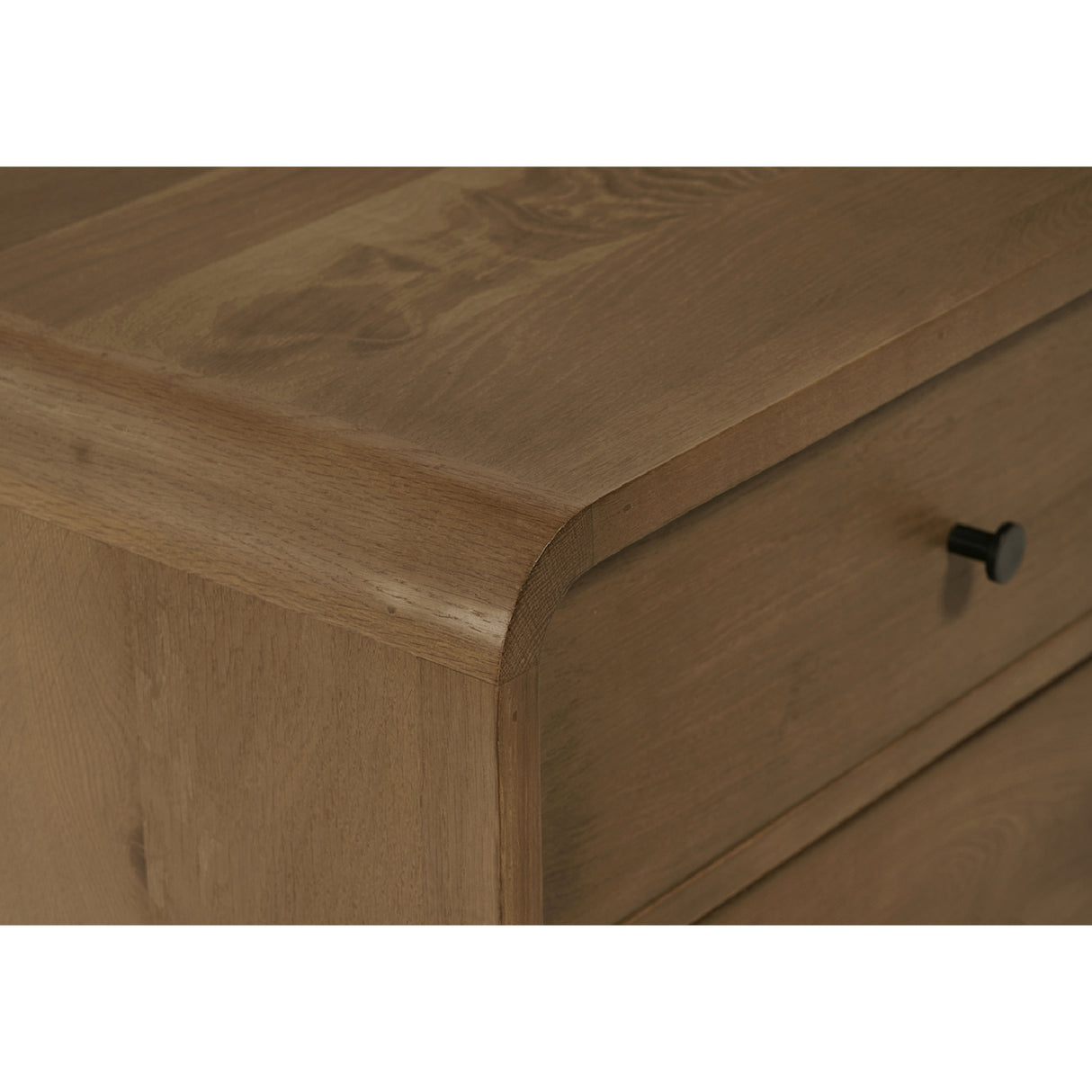   Modern European furniture - 2-Drawer Solid Oak Nightstand - www.oroa.com | Oroa.com