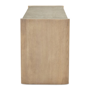   Modern European furniture - Marble Top Oak 6-Drawer Dresser - www.oroa.com | Oroa.com