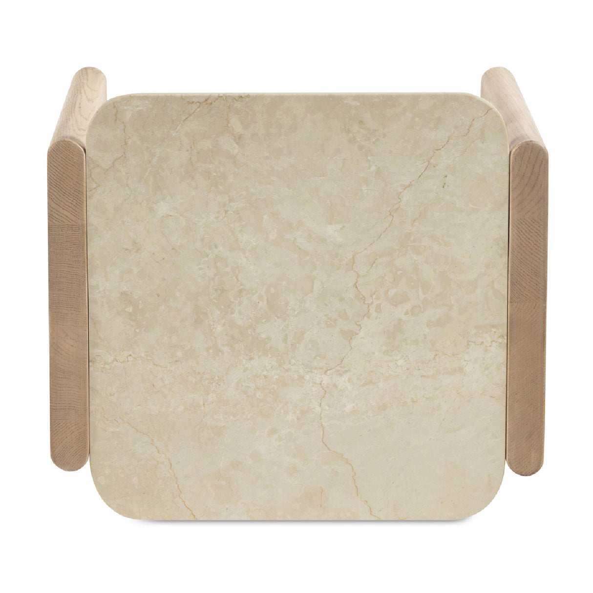   Modern European furniture - Oak-Framed Marble Side Table - www.oroa.com | Oroa.com