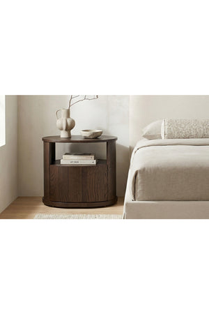   Modern European furniture - Oak 1-Drawer Nightstand - www.oroa.com | Oroa.com