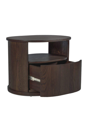   Modern European furniture - Oak 1-Drawer Nightstand - www.oroa.com | Oroa.com