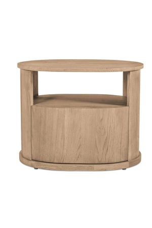   Modern European furniture - Oak 1-Drawer Nightstand - www.oroa.com | Oroa.com