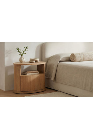   Modern European furniture - Oak 1-Drawer Nightstand - www.oroa.com | Oroa.com