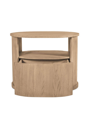   Modern European furniture - Oak 1-Drawer Nightstand - www.oroa.com | Oroa.com
