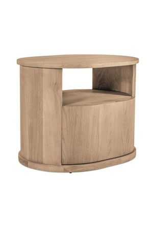   Modern European furniture - Oak 1-Drawer Nightstand - www.oroa.com | Oroa.com