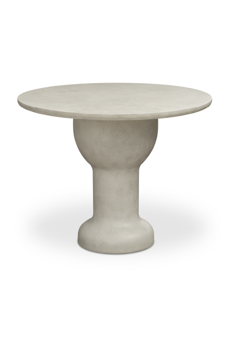   Modern European furniture - Cream Concrete Outdoor Coffee Table - www.oroa.com | Oroa.com