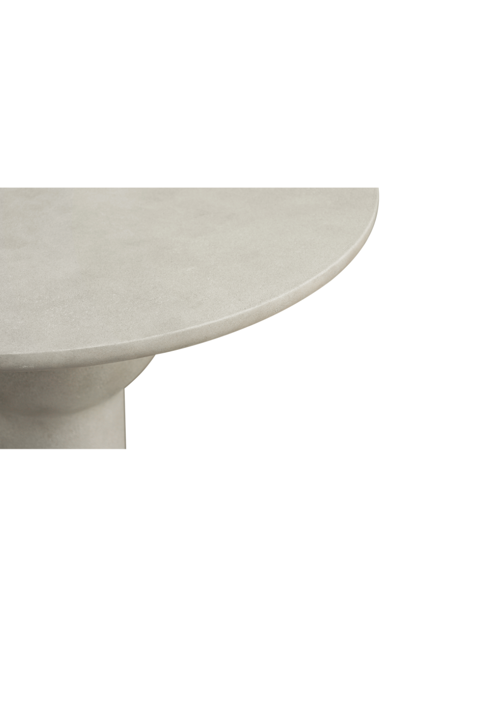   Modern European furniture - Cream Concrete Outdoor Coffee Table - www.oroa.com | Oroa.com