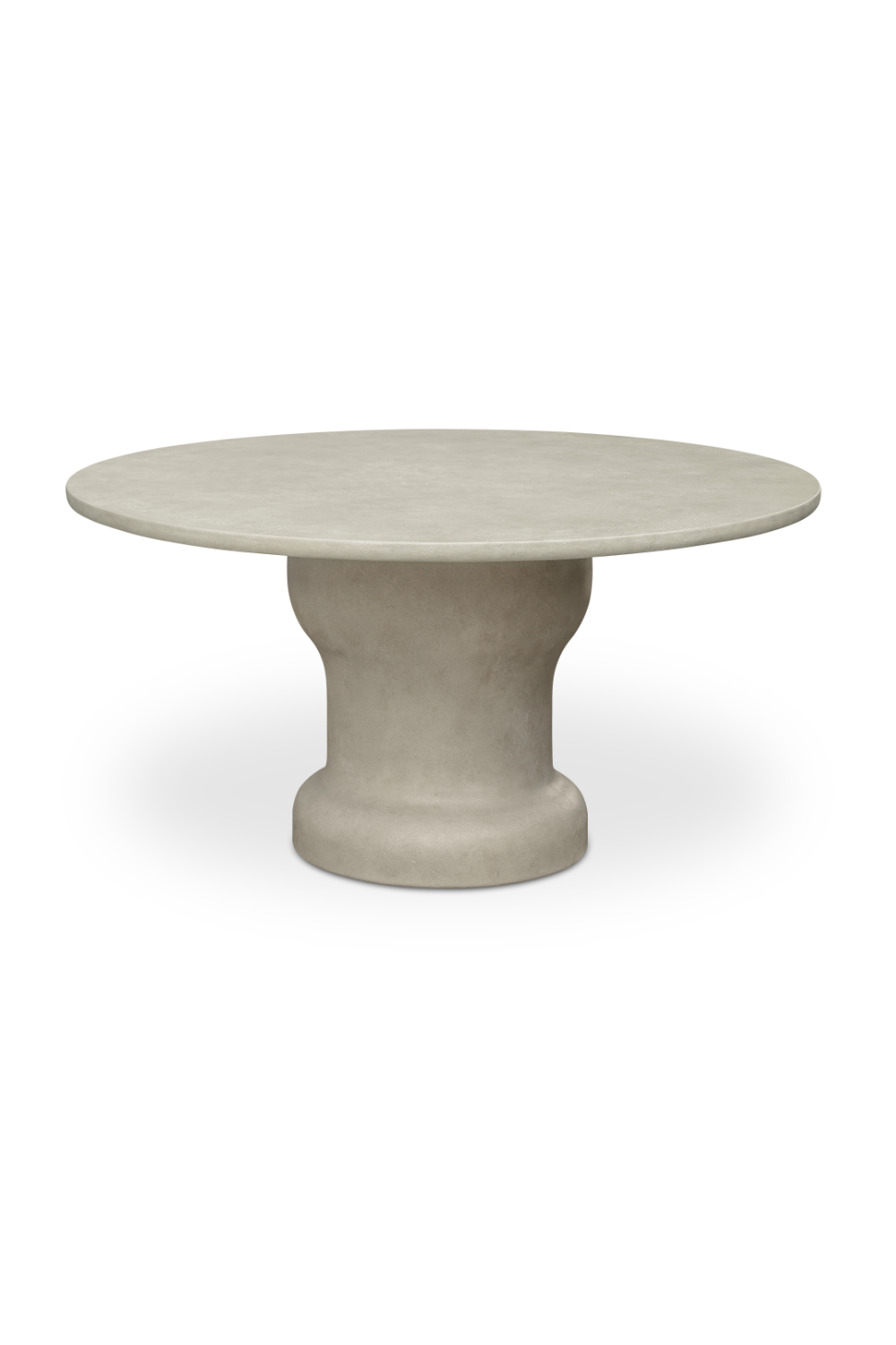   Modern European furniture - Cream Concrete Outdoor Dining Table - www.oroa.com | Oroa.com