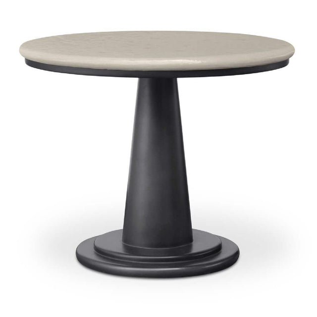 Modern European furniture - Round Concrete Outdoor Coffee Table - www.oroa.com