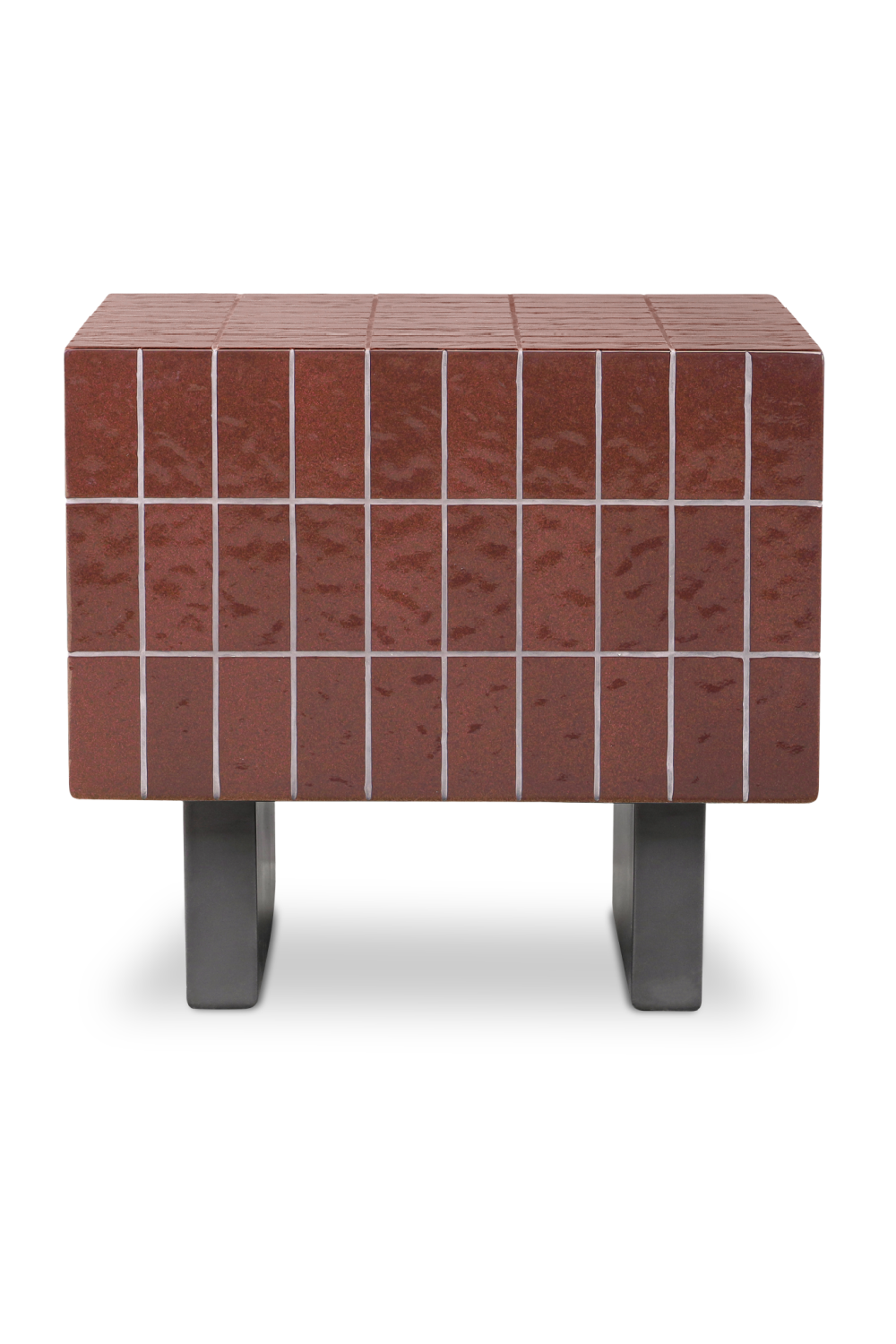   Modern European furniture - Glazed Concrete Outdoor Side Table - www.oroa.com | Oroa.com