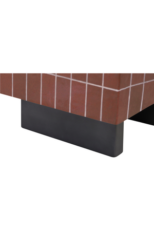   Modern European furniture - Glazed Concrete Outdoor Side Table - www.oroa.com | Oroa.com