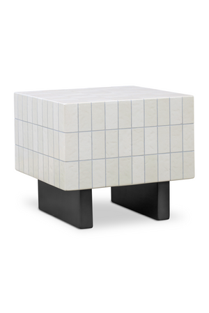   Modern European furniture - Glazed Concrete Outdoor Side Table - www.oroa.com | Oroa.com
